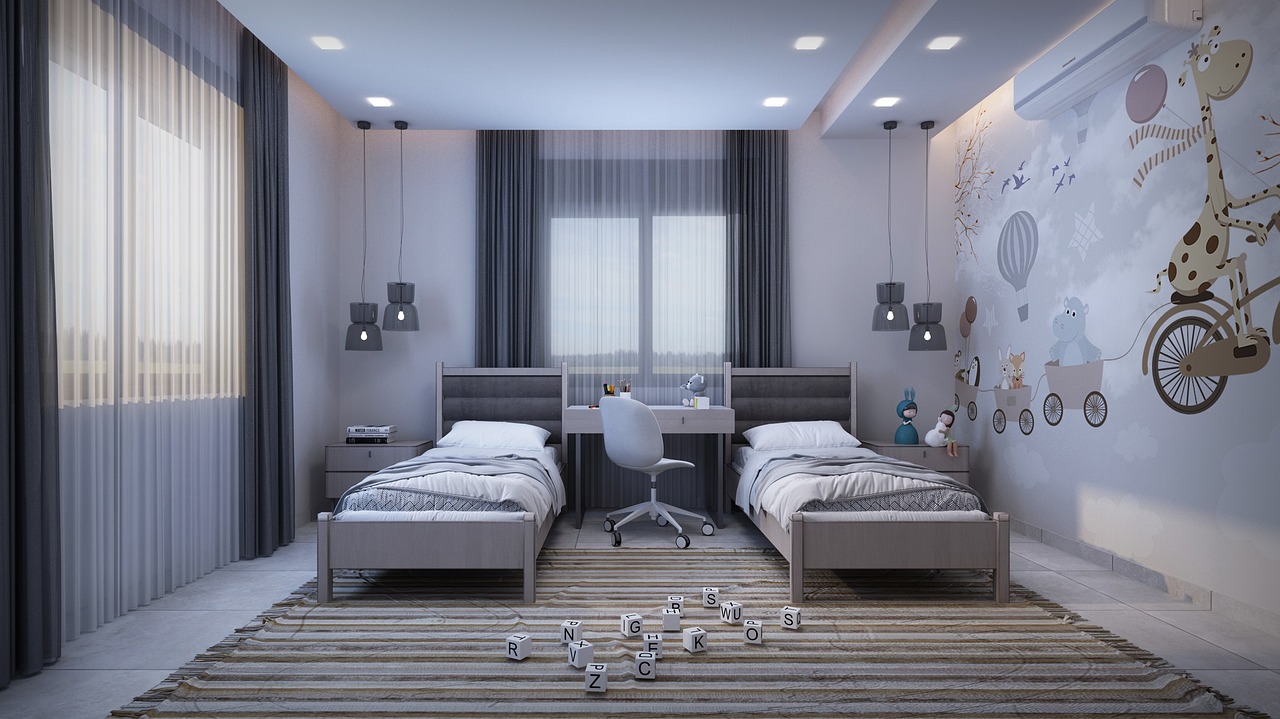 Bedroom before cleaning, sample 5